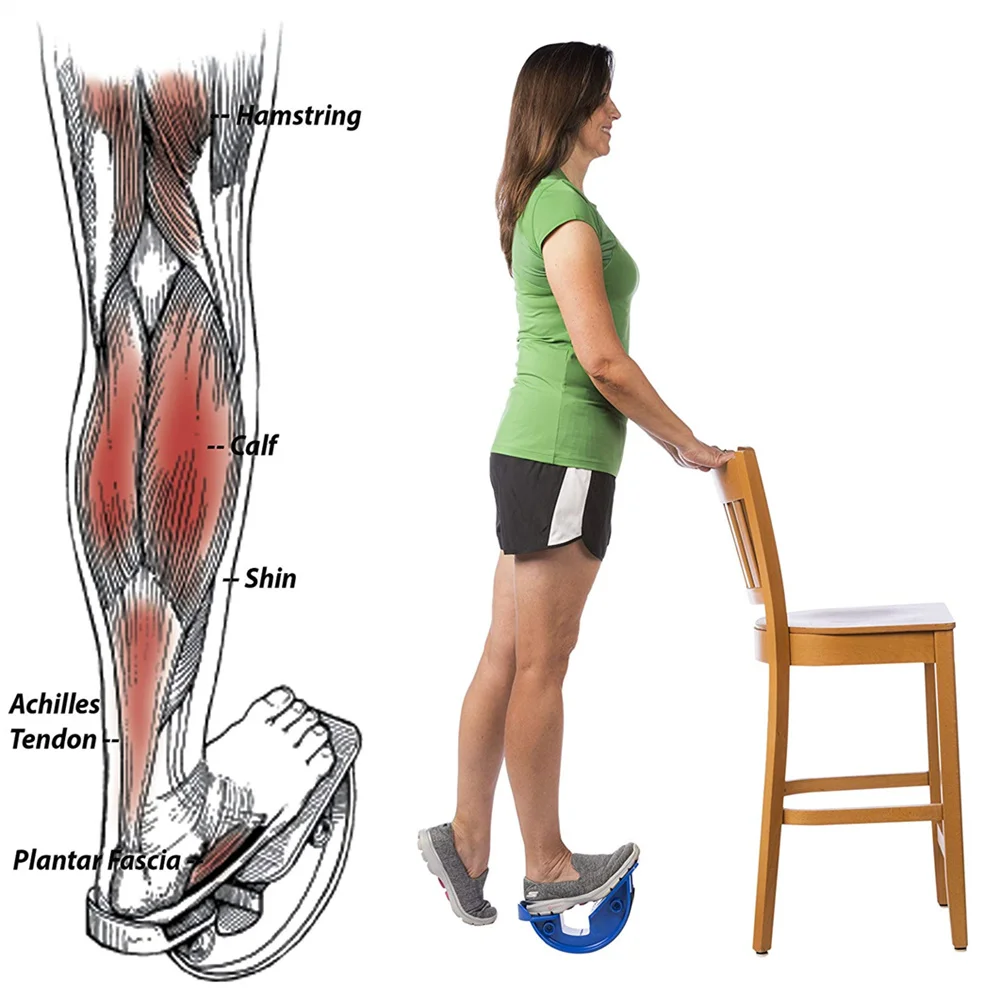 Calf Muscle Heel Raise For Achilles Tendonitis Soleus Muscle Heel