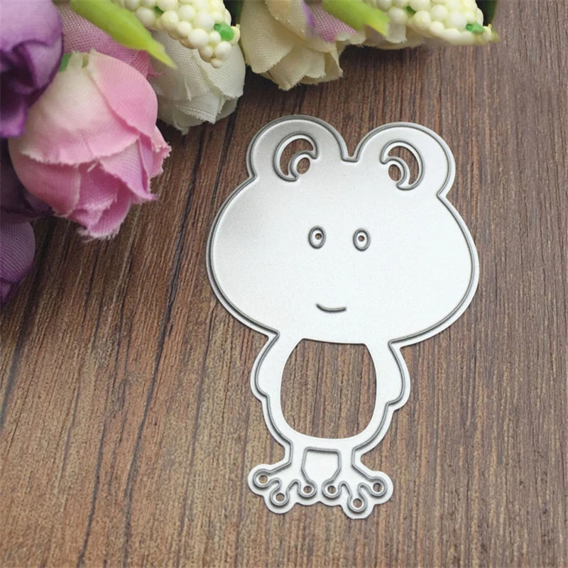 

InLoveArts 2019 New Animal Frog Metal Cutting Dies Scrapbooking Embossing Stencil Album Crafts Dies Cut Cards Christmas Dies