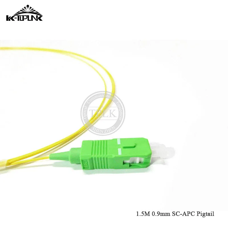 

Free Shipping 10pcs 1.5m SC APC Pigtail Simplex Single Mode Mini Pigtail SC APC PLC Fiber Pigtail optic Pigtail