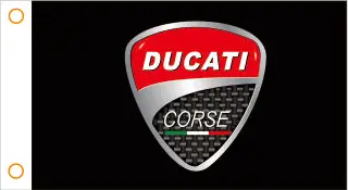 Флаг на заказ флаг для мотоцикла DUCATI 3x5 футов полиэстер 06 | Дом и сад