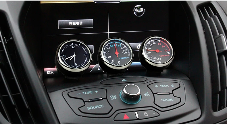 

1 Piece Exquisite Car Mechanics Quartz Clock Digital Pointer for Auto Decoration Supplies Car Mechanics