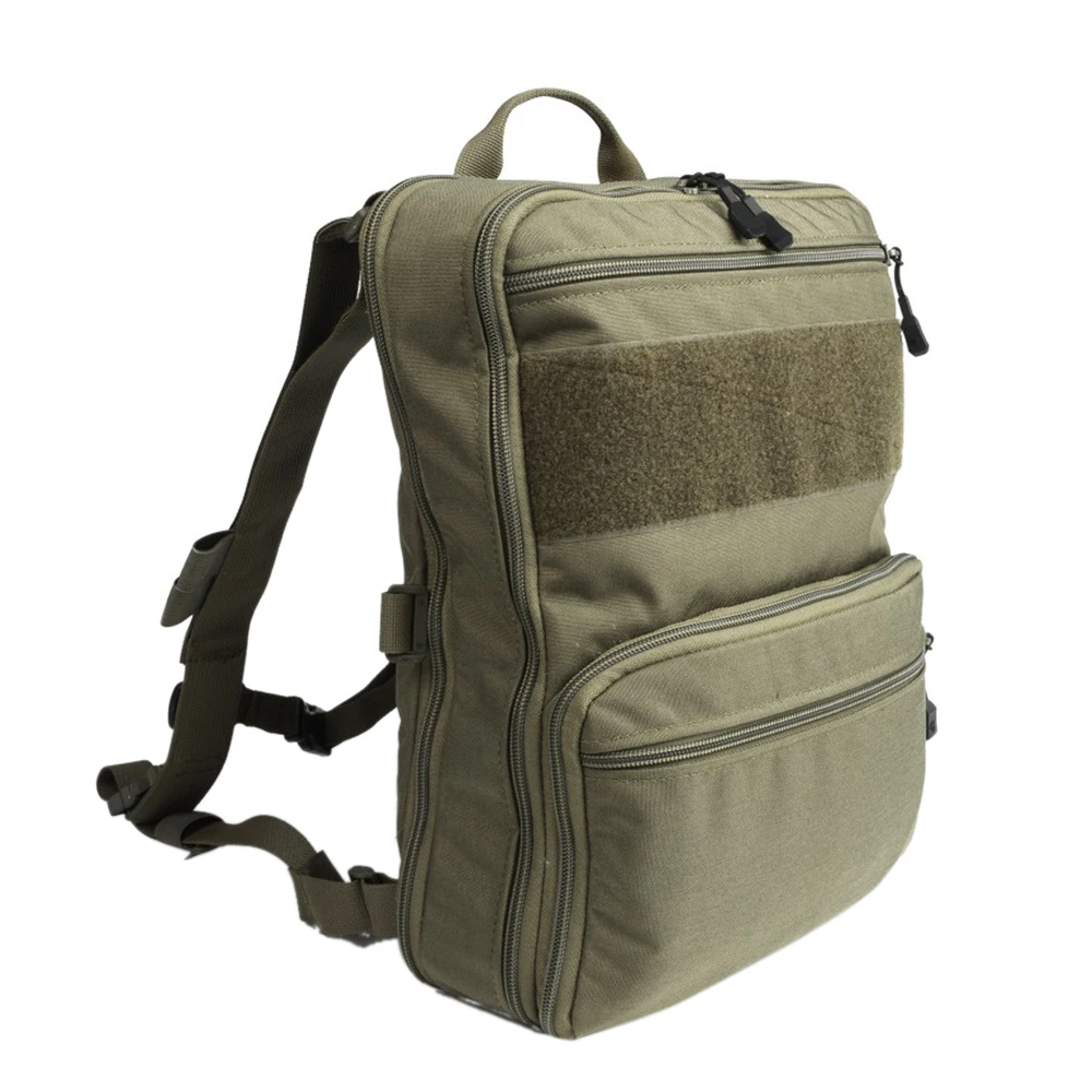

#Flatpack D3 Tactical Backpack Hydration Carrier Molle Pouch Airsoft Military Gear Multipurpose Vest Assault Backpack Travel Bag