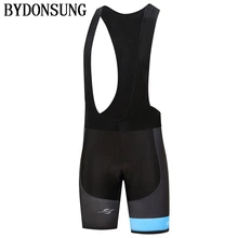 Бренд дышащий Горные MTB велосипед Велоспорт плотный удобный велосипед нагрудник шорты мужские 3D Coolmax Мягкие велосипедные шорты