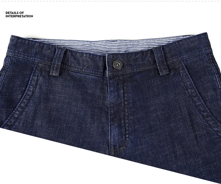 Nianjeep Рубашки домашние Для мужчин джинсы Мульти-карман на молнии Прямые длинные шорты-карго Для мужчин брендовая одежда Большой размер 40 42 44