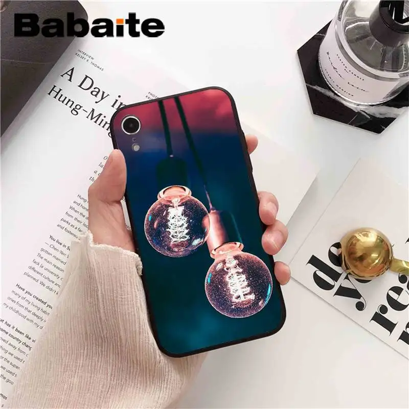 Babaite пейзаж зимний светильник Снег DIY печать PhoneCase для iPhone6S 6plus 7plus 8 8Plus X Xs MAX 5 5S XR 11 11pro 11promax