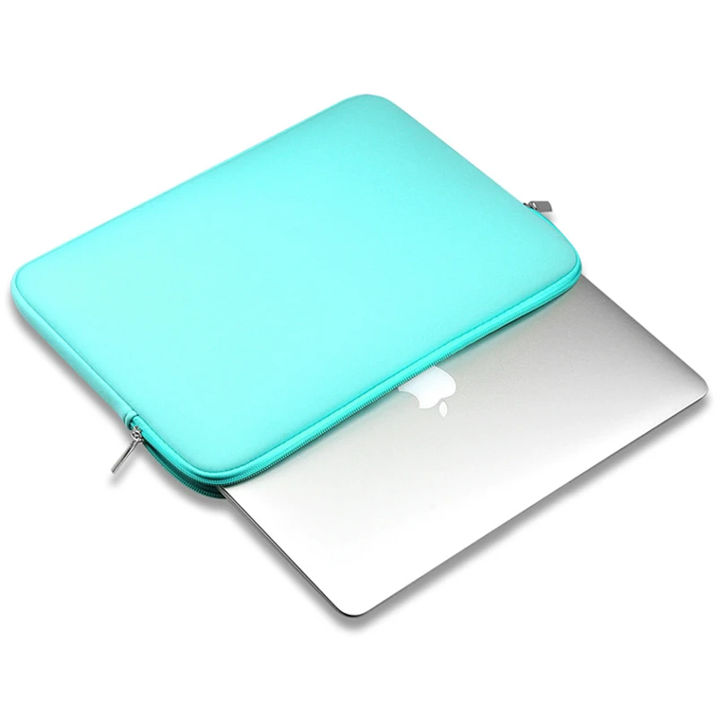 Сумка чехол для ноутбука мягкий портативный на молнии MacBook Pro 11/13/14/15 дюймов|Сумки