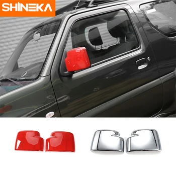 

SHINEKA High Quality Car Rearview Mirror Cover Car Accessories for Suziki Jimny 2007+