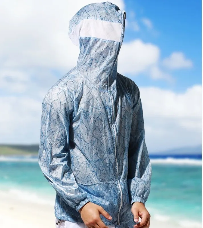 

Ultrathin Breath Rashguard Men Rash Guard Long Sleeve Windsurf Surf Shirt UV Protection Beach Jacket Coat Hoodied Sails Clothes