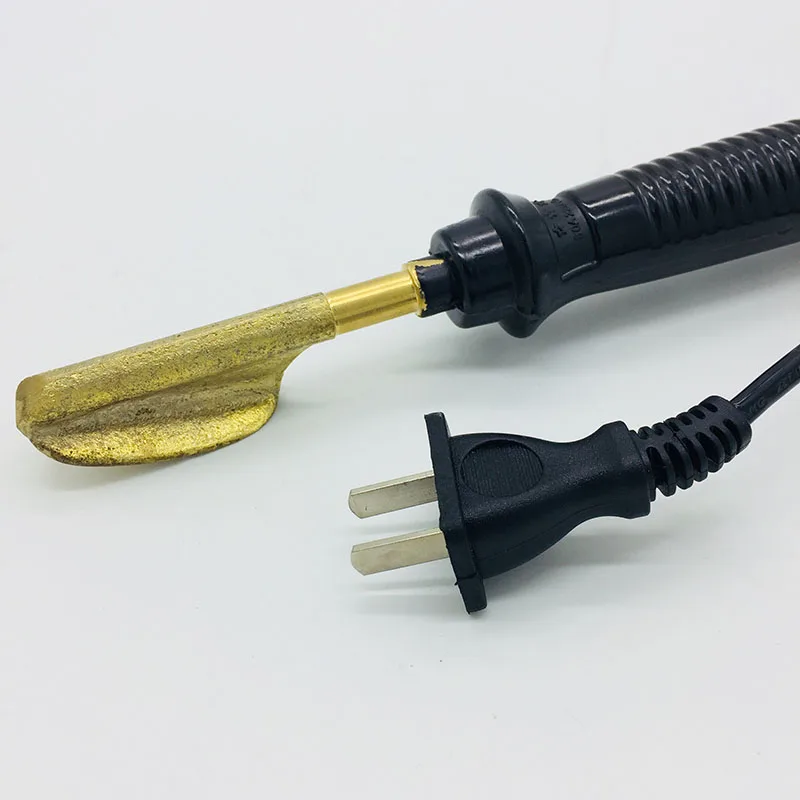 Leather electric iron