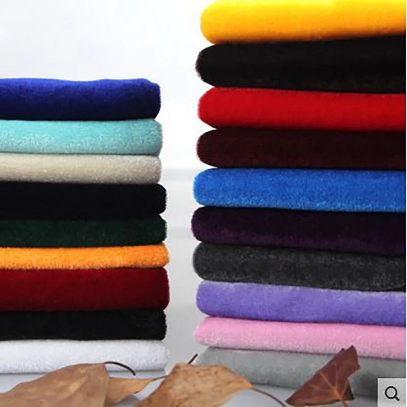 

high quality pleuche metallic velour stretch fabric for dress curtains table cloths chair pad tissue felt patchwork