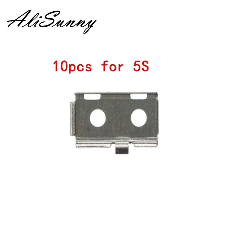 

AliSunny 10pcs Home Button Clip Bracket for iPhone 5S Metal Shield Kit Replacement Parts