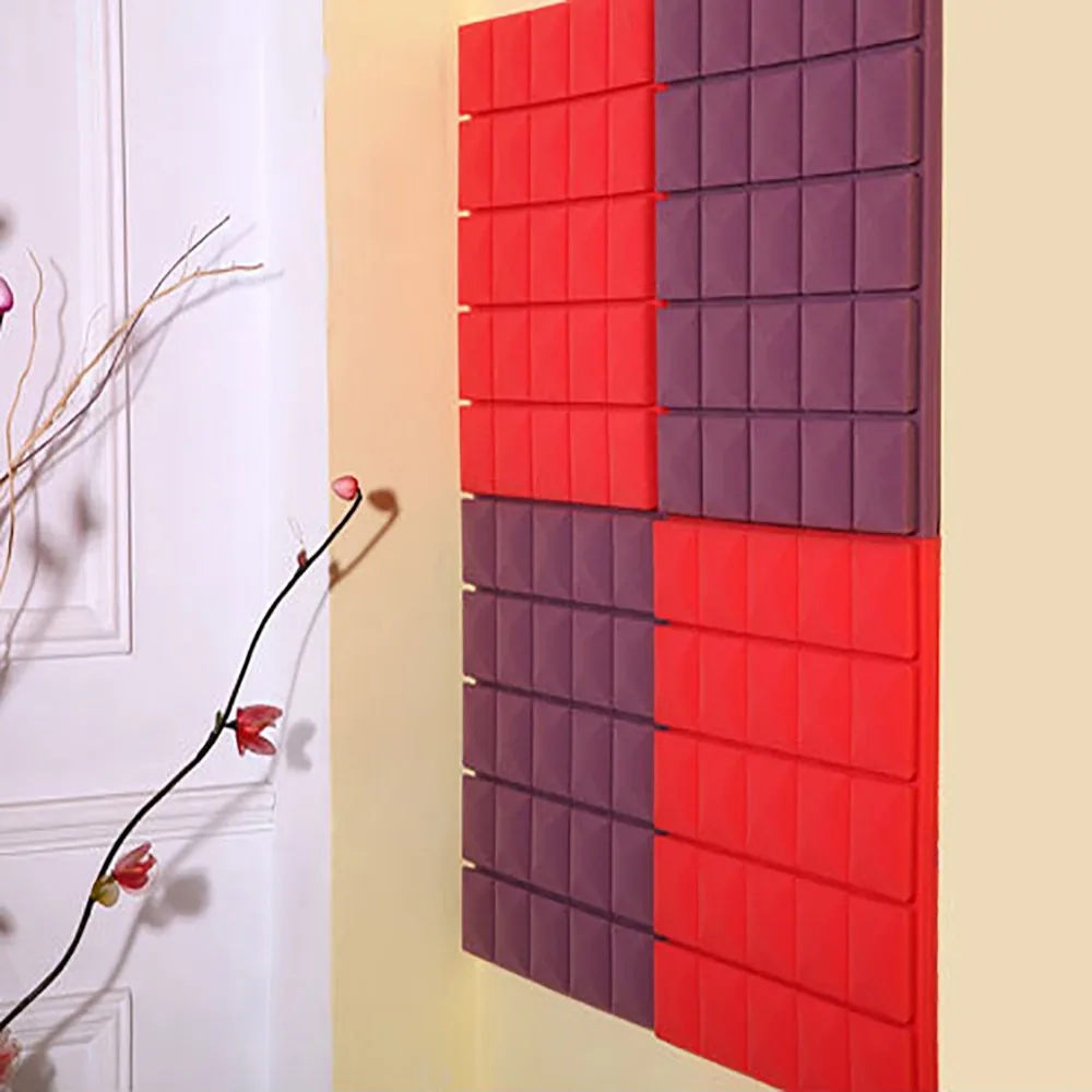 

Acoustic Foam Panel Sound Stop Absorption Sponge Studio KTV Soundproof