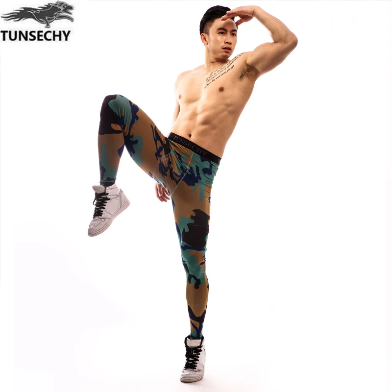 TUNSECHY winter Top quality New thermal underwear men underwear compression quick drying thermo underwear men Long Johns