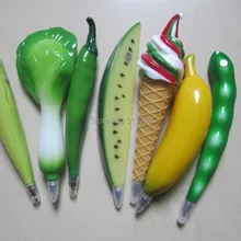 Милая креативная пластиковая шариковая ручка с магнитом, свежие овощи, шариковые ручки для детей, студентов, новинка, подарок, школьные канцелярские принадлежности