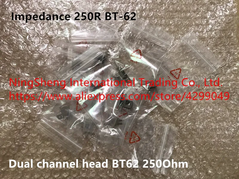 Горячая точка импеданса 250R BT-62 двухканальный головкой BT62 250Ohm переключатель датчика