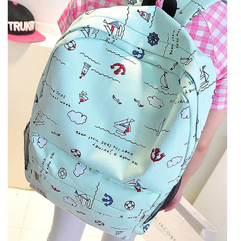 

Sale 2019 High quality Women Backpack Teenage girl Leisure bag Vintage Stylish School Bag Canvas Backpack Female Bookbag Mochila