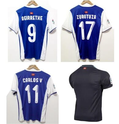Top Quality 16 17 Real Sociedad Men Jerseys Shirts Blue White And Black Free Shipping Free Shipping Shirts Quality Shirtsshirts Quality Aliexpress