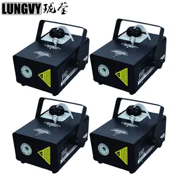 

Free Shipping 4pcs/lot 900W Mini Blue LED Fog Machine/ Disco Smoke Machine For Disco KTV Party Remote Control