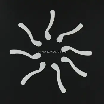 

100pcs Mini Cosmetic Spatula Scoop Disposable Mask White Plastic Spoon Makeup Tools In Stock