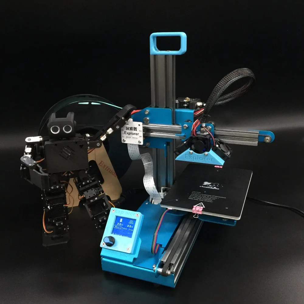 

Funssor Assembled Explorer 3D printer full kit With single extruder