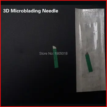 

100pcs Microblade Needle disposable manual Permanent Makeup Pen microblading Needle 14CF for 3D Embroidery Manual Tattoo Pen