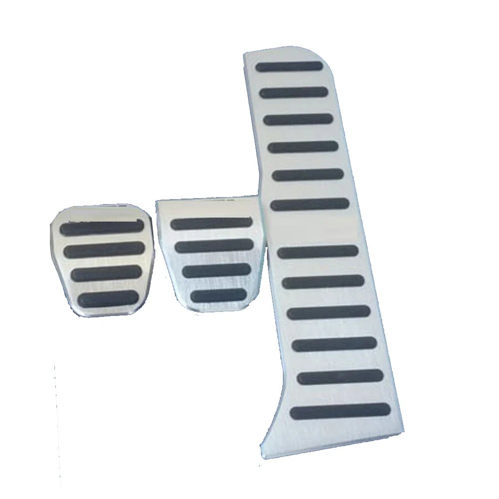 LitangLee Car Accelerator Pedal Pad Cover For Volkswagen VW Caddy 2003~2018 MT LHD Sport Racing Design Foot Throttle Pedal Cover (4)