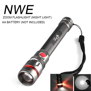 

Ultrafire LED Flashlight 3 Mode Zoom Torch Lantern LED taschenlampe Laser Pointer Flashlight luz Flash Ligh