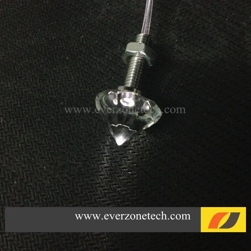 fiber optic crystal end fittings