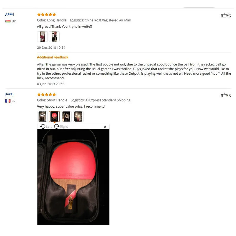 HUIESON 6 نجمة تنس طاولة مضرب ينجي الخشب و ألياف الكربون شفرة لزجة البثور في المطاط سوبر قوية بينغ بونغ مضرب الخفافيش