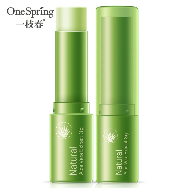 BIOAQUA Makeup Lip sticks Long Lasting Deep Moisturizing Aloe Makeup Lip Balm Colorless Lip Care Men 2
