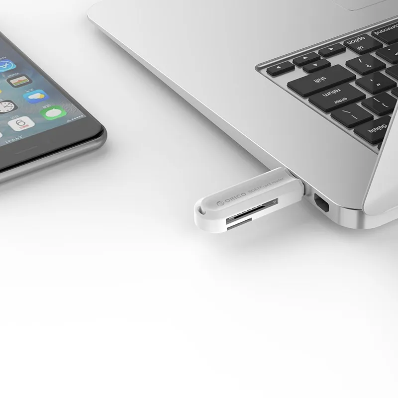 USB3.0 TF/SD кард-ридер Mini USB3.0 двойной кард-ридер Поддержка SD/TF с многофункциональным дизайном небольшой дизайн легко носить с собой, CRS21