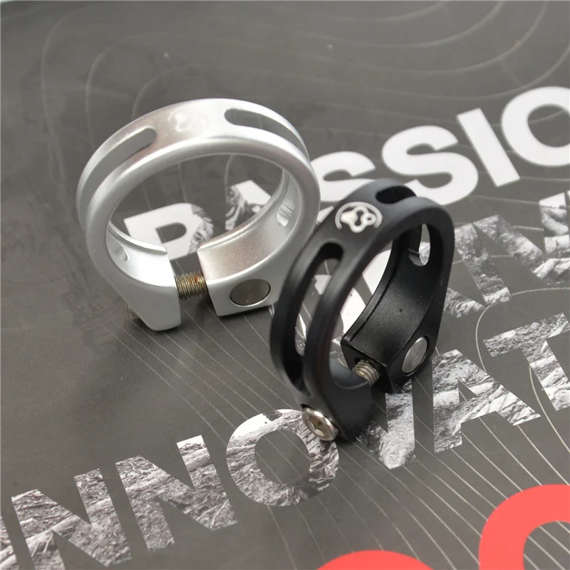 FOURIERS SCL-DN001 Bike Seat Clamp AL6061-T6 Fix 27.2 Seatpost Black 31.8