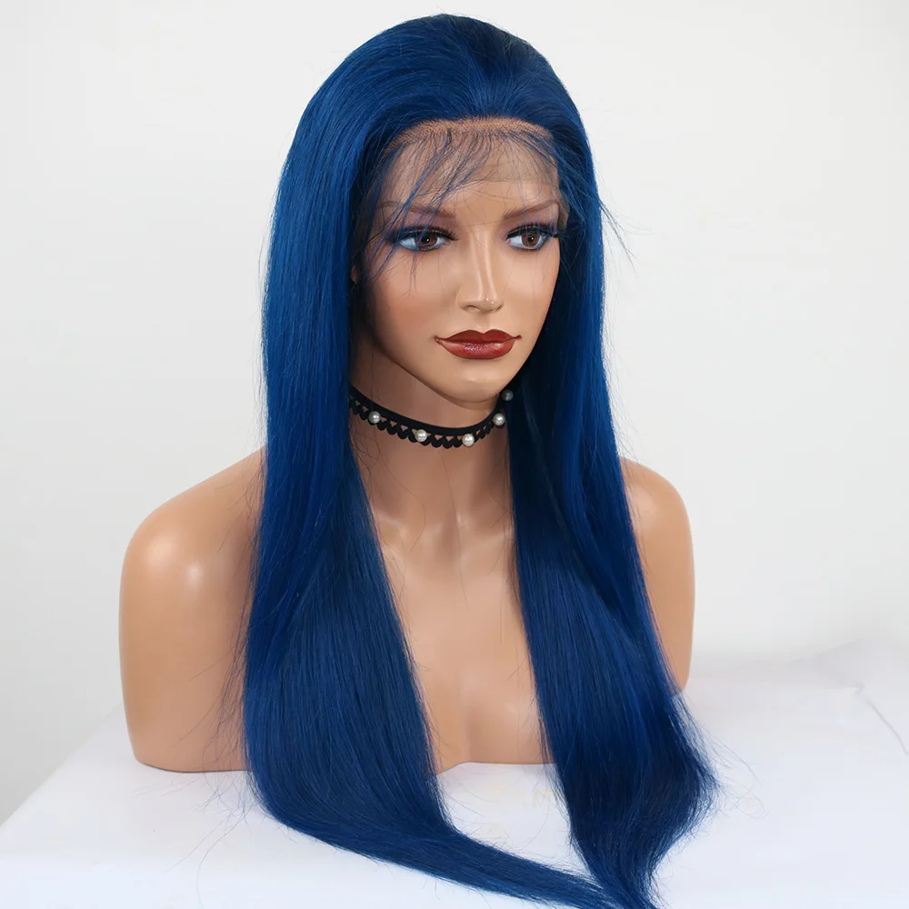 Simbeauty длинные прямые 360 кружевных фронтальных париков бразильский Remy человеческие волосы air с ребенком волос для черный для женщин