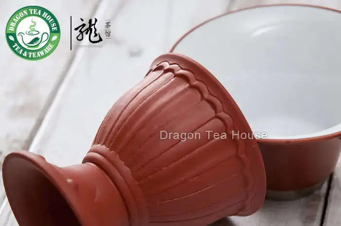 Yixing Zisha глина глазурь с подкладкой ситечко и подставка для красного чая|strainer