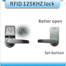 Newset DIY(простая установка) RFID 125 кГц ID карта электронный замок/один язык интеллектуальные электронные замки+ 10 шт. карта