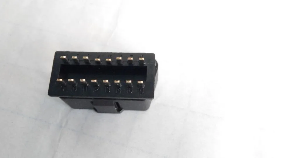16Pin OBDII OBD-II OBD 2 OBD2 Male Connector J1962m Plug Without Enclosure (14)