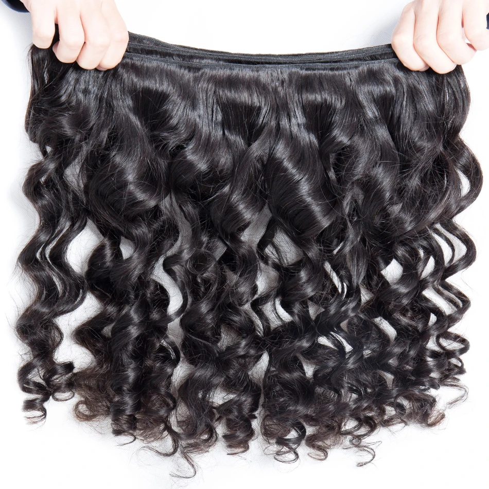 loose wave hair with closure