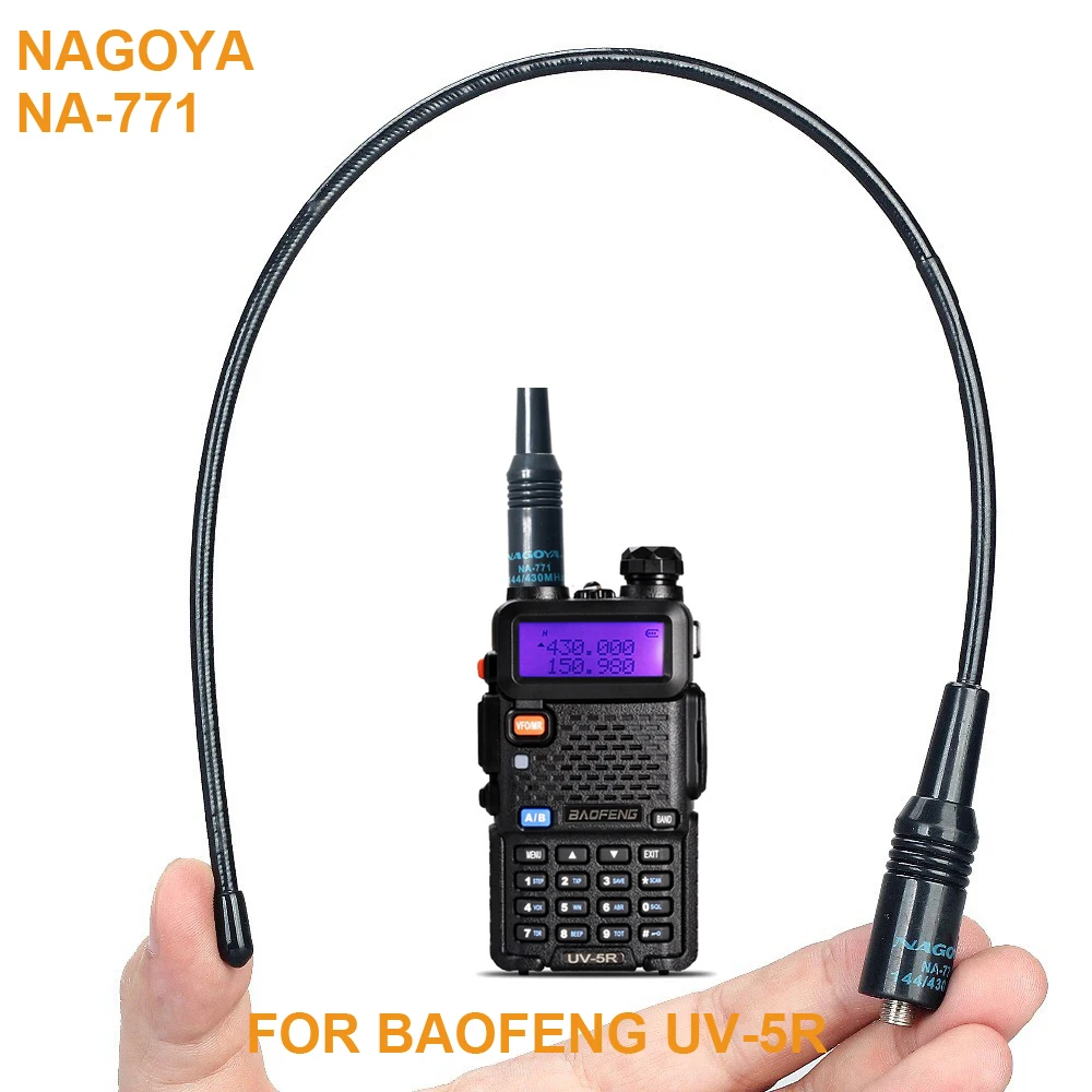 10 шт. NAGOYA NA-771 SMA-F Female144/430 МГц Dual Band антенн для Baofeng UV-5R UV-B5/B6 BF-888S BF-UVB2 плюс GT-3 UV-5RE TG-UV2