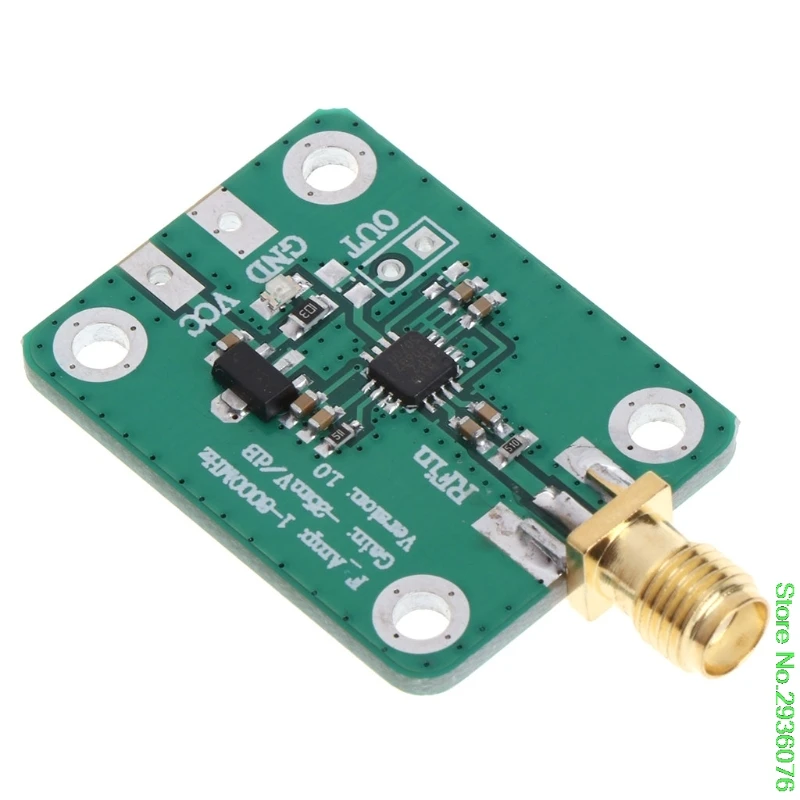 

New Arrive 1-8000MHz AD8318 RF Logarithmic Detector 70dB RSSI Measuring Power Meter Module Drop Shipping Support