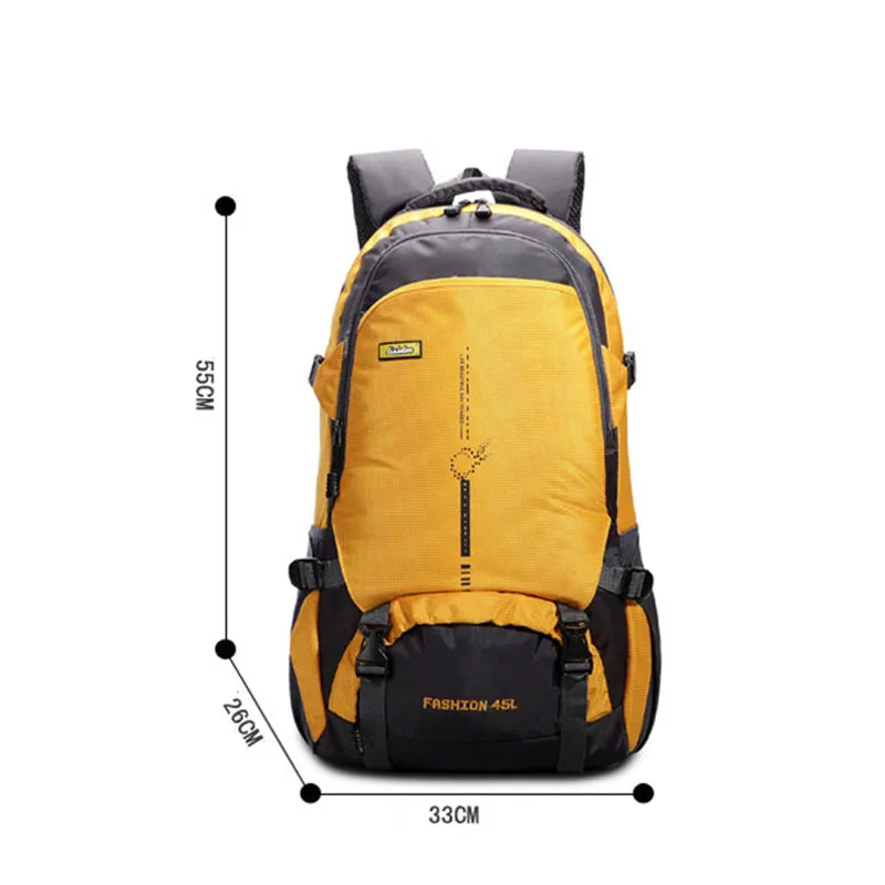 Men Backpack Outdoor Backpack Camping Climbing Bag Waterproof Mountaineering Hiking Backpacks Sport Bag Climbing Rucksack