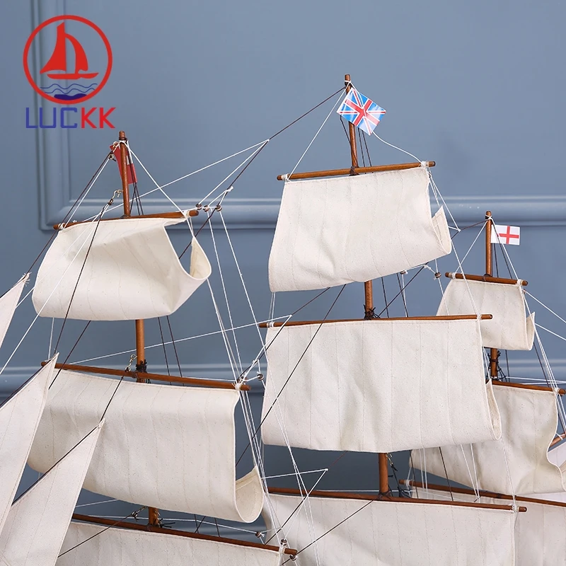 Деревянная модель корабля LUCKK 96 см Англия HMS VICTORY 1765 сборка здания украшение