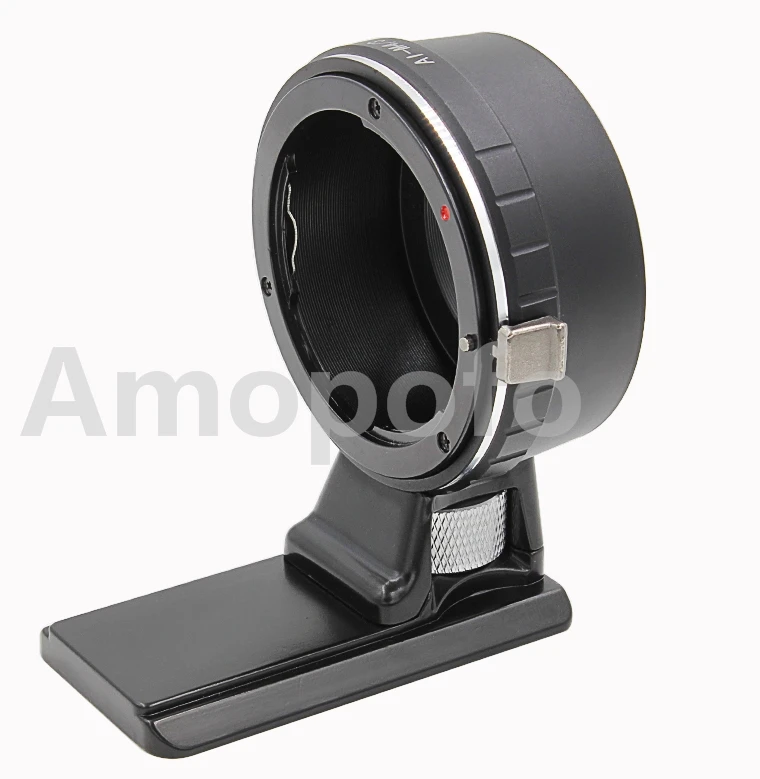 

Amopofo AI-M4/3 Long Tripod Adapter,For Nikon F Lens to Micro 4/3 OM-D G7 MFT and for Panasonic GX7 Camera Adapter