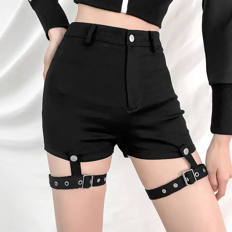 Gothic shorts womens Clearance