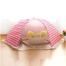 1 шт., бытовой складной стол, покрытие для еды, стильный зонт Против мух, комаров, кухонные инструменты для приготовления пищи, покрытие для еды, покрытие для стола, Сетчатое покрытие для еды