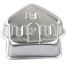 9 дюймов 3D Dream House форма алюминиевый сплав металлическая помадка для кекса форма для DIY торта на день рождения украшения жаропрочные Инструменты для выпечки