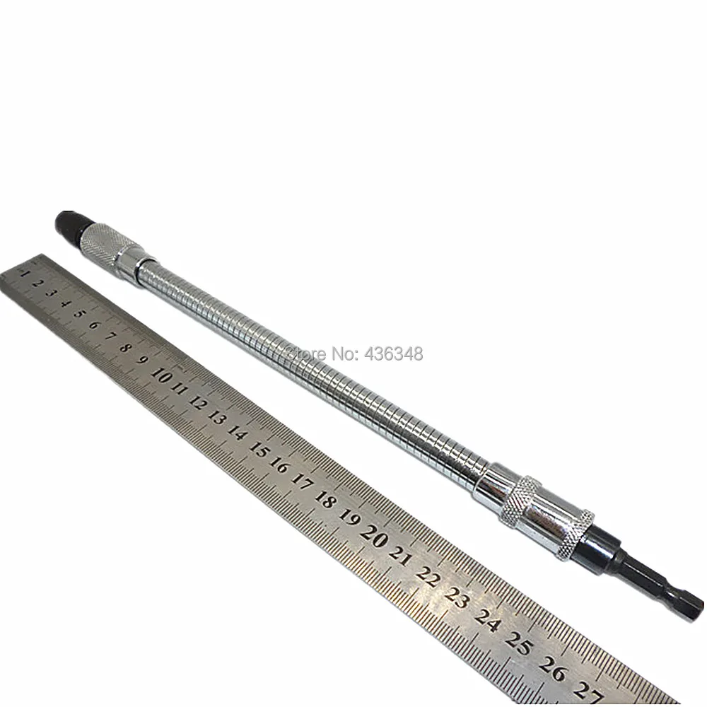FLEXIBLE FLEX SHAFT QUICK CHANGE DRIVER ANGLE EXTENSION FOR MAG SCREWDRIVER BITS