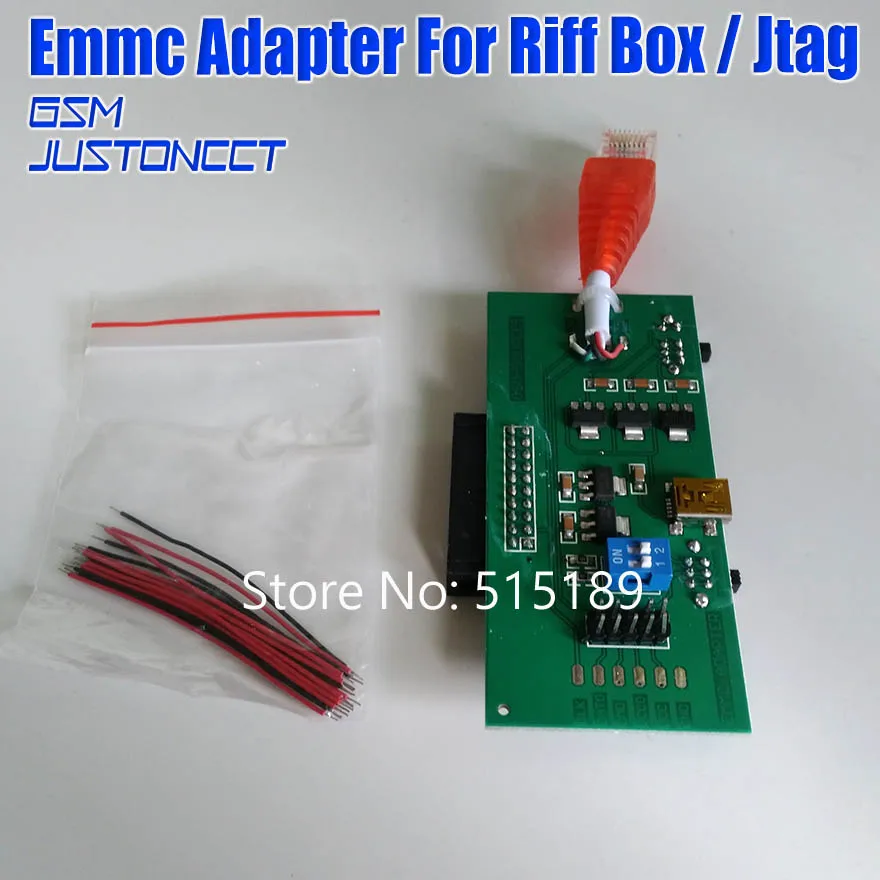 2018 выполнить работу без изменения адаптер EMMC для Riff BOX jtag Бесплатная доставка