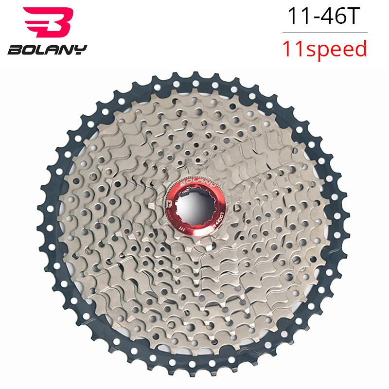 BOLANY 11-46T кассета 11S Скорость MTB велосипед свободного хода маховик велосипедная Шестерня Cassete 11S велоцепные звездочки