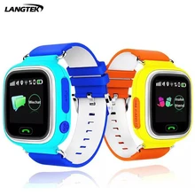 GPS Touch Screen WIFI Position Smart Watch Q902 Children SOS Call Location Finder Tracker Kid Safe Anti Lost Monitor PK GT08 A1
