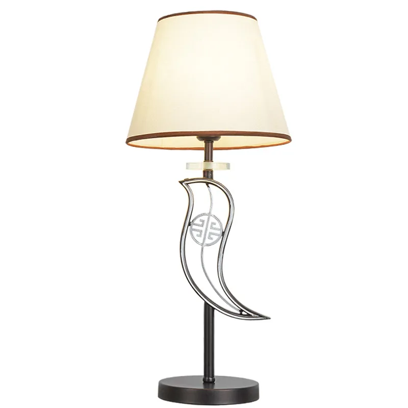 

Retro new Chinese Table Lamp Modern minimalist study stylish restaurant bedroom hotel wrought iron light LU823410 t10